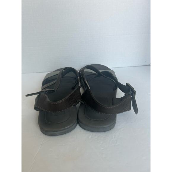 UGG AUSTRALIA MEN’S TUSTIN GRAY SANDALS 1004075 SANDALS SZ 13 - Picture 4 of 9